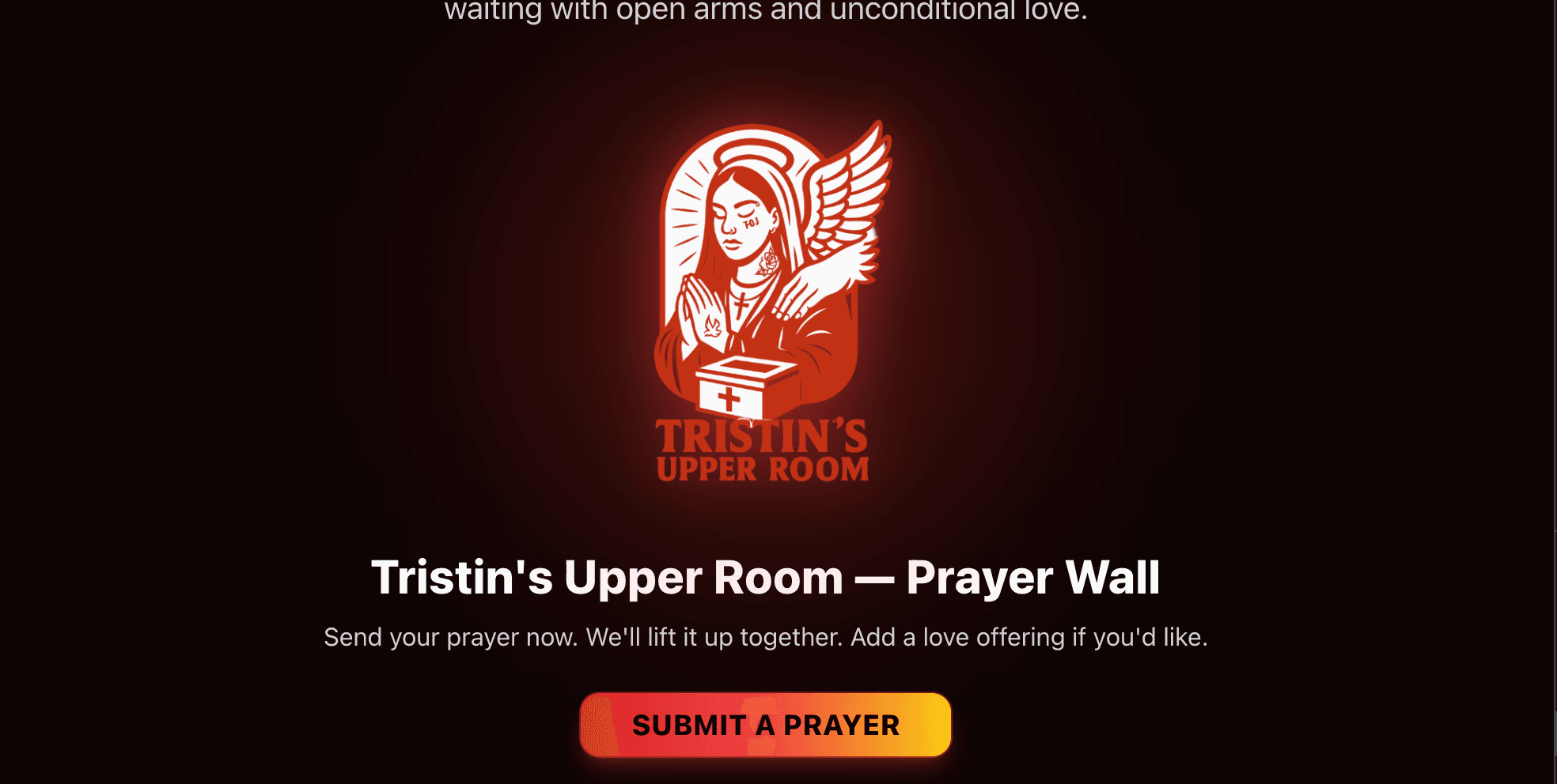 Section: Upper Room CTA